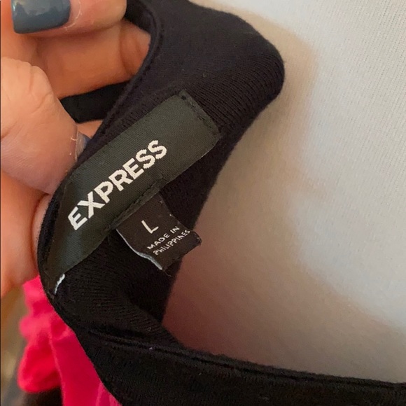 Express Color Block Dress Large - Picture 3 of 3